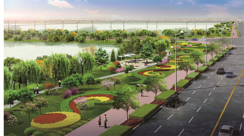 湖北阳新县湖滨大道